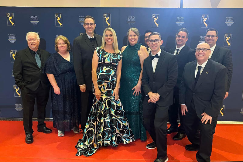 Rocky mountain Emmy Awards 2023 Red Carpet with Clients